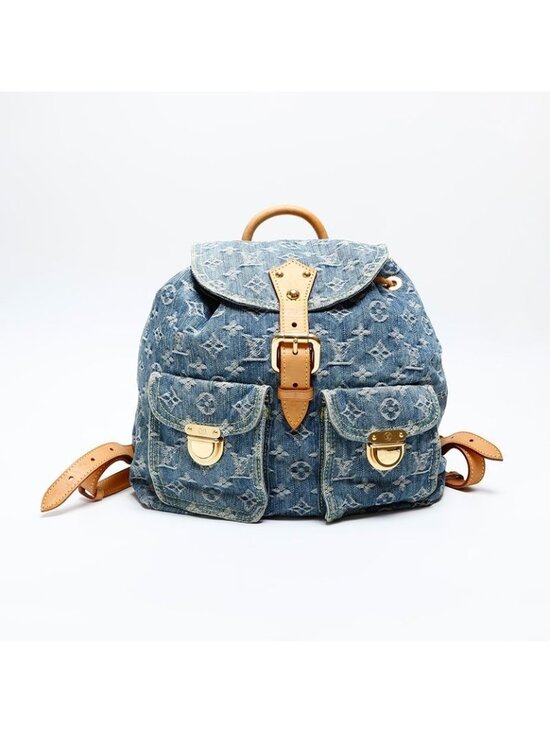 Louis Vuitton Backpack Monogram Denim Sac a Dos GM